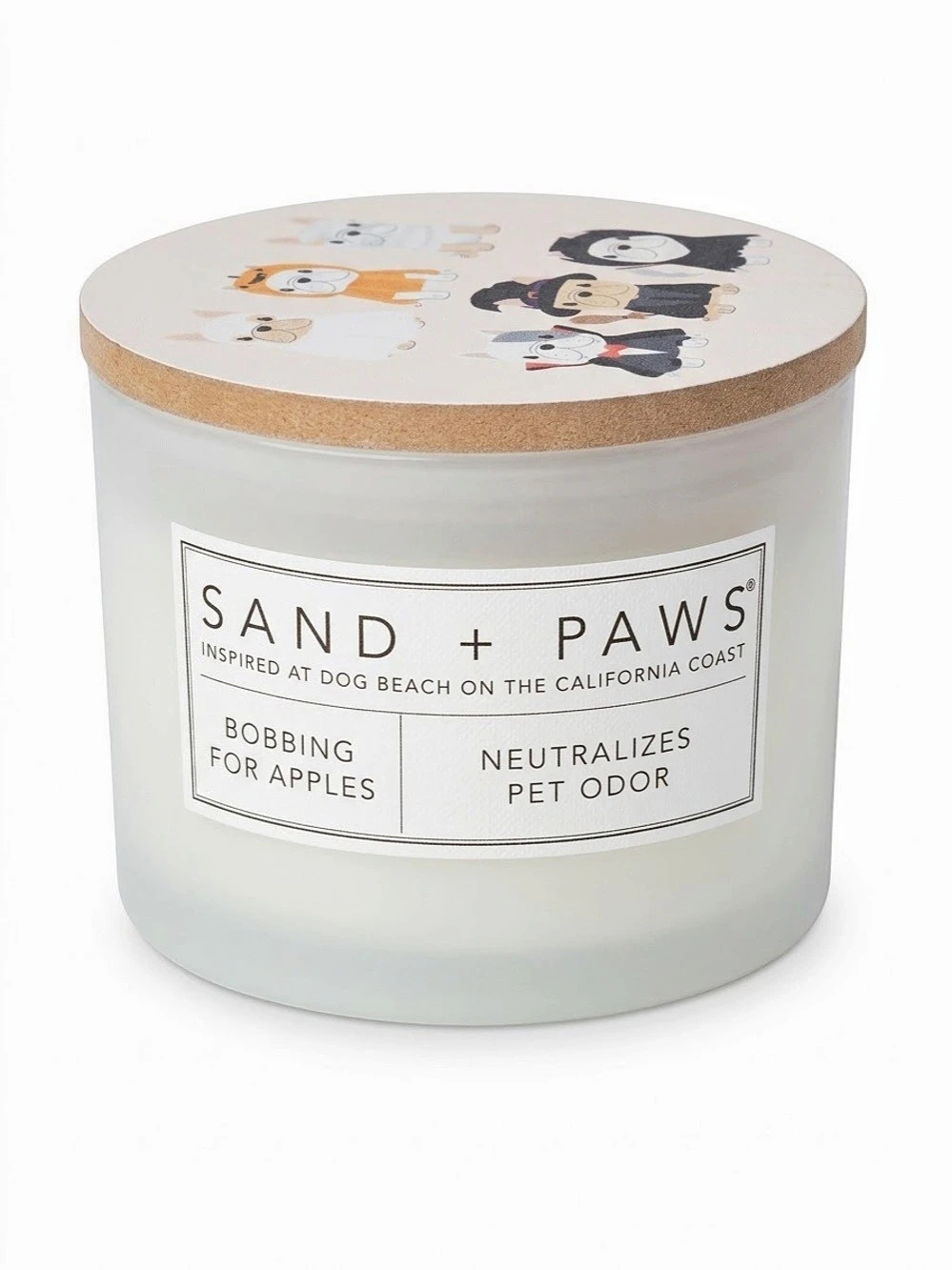 SAND + PAWS Candle- Bobbing for Apples